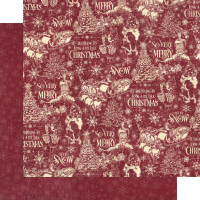 Graphic 45 Let it Snow 12x12 Inch Patterns & Solids Paper Pad (4502324)